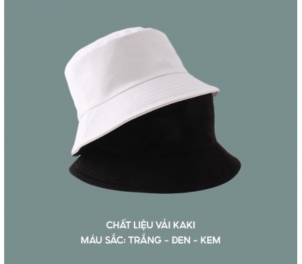 MŨ TRẮNG ĐEN TỐI GIẢN
