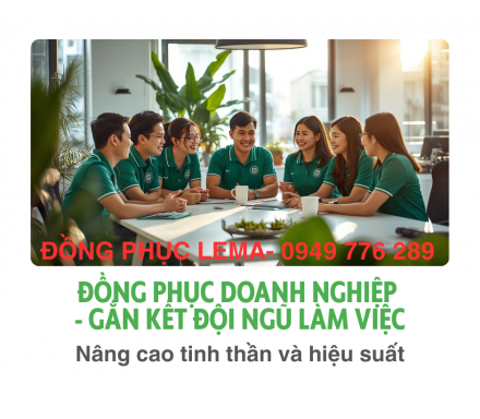 Áo thun đồng phục trụ phối theo thiết kế - Phong cách đồng phục mới