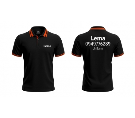 Áo thun đồng phục trụ phối theo thiết kế - Phong cách đồng phục mới