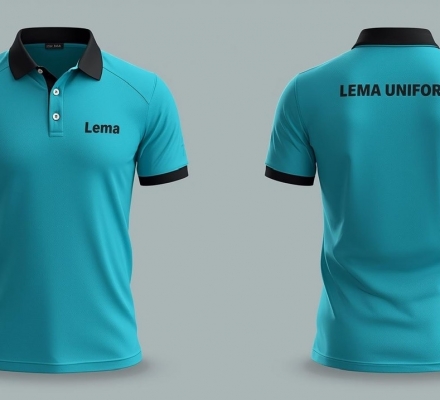 Áo thun đồng phục trụ phối theo thiết kế - Phong cách đồng phục mới